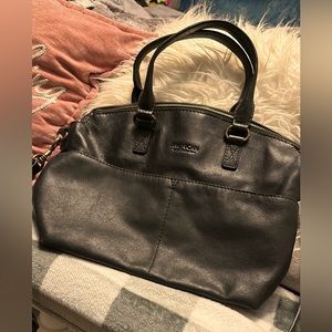 Genuine leather. American Leather Co handbag. Includes crossbody strap.